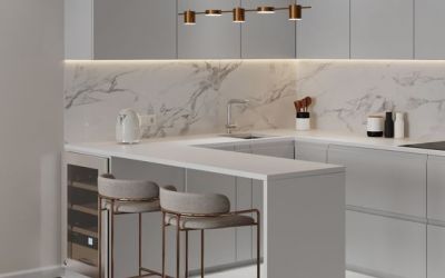 Фото №2 - Кухня с барной стойкой на заказ в Киеве от производителя на заказ