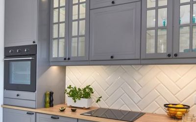 Фото №14 - Угловая кухня со встроенной техникой на заказ