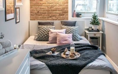 Фото №5 - Мебель для маленькой спальни на заказ