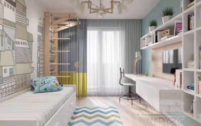 Фото №2 - Детская комната для мальчика на заказ