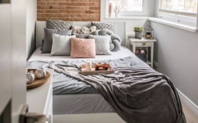 Фото №8 - Мебель для маленькой спальни на заказ