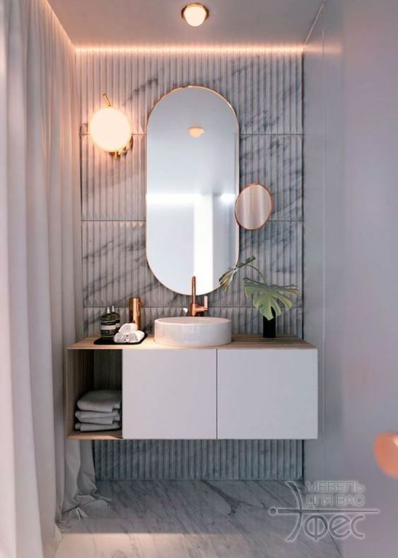 Фото №5 - Маленькие ванные комнаты на заказ