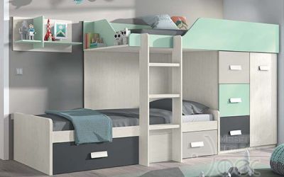 Фото №14 - Детская комната для двоих детей на заказ