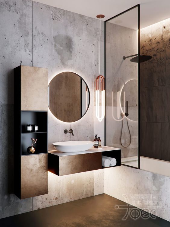 Фото №4 - Маленькая ванная комната на заказ