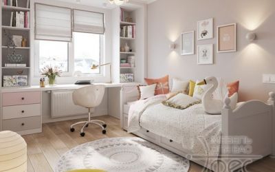 Фото №15 - Детская комната для девочки на заказ