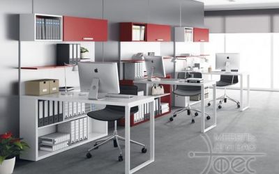 Фото №15 - Офисная мебель для персонала на заказ