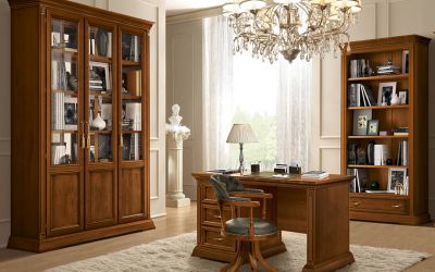 Фото №15 - Мебель для кабинета на заказ на заказ